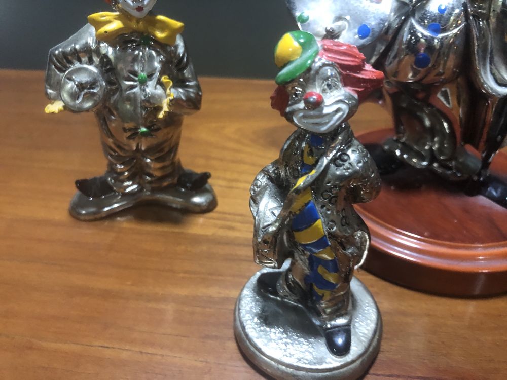 Conjunto de 5 palhacos
