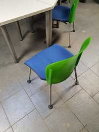 Krzesło do poczekalni biura, firmy sitag  - bardzo stabilne i wygodne