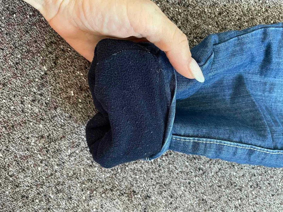 Джинси на флісі р.140