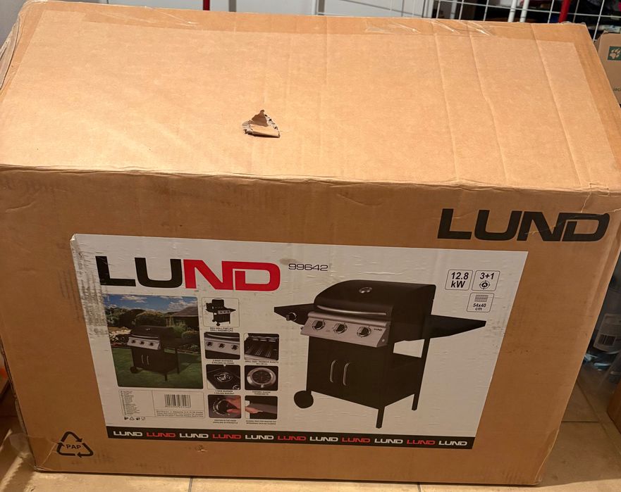 Grill gazowy LUND 99642 NOWY, oryginalne opakowanie