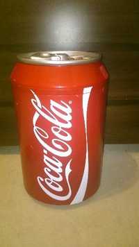 NOWA Nowoczesna mini lodówka Coca-Cola 10L turystyczna