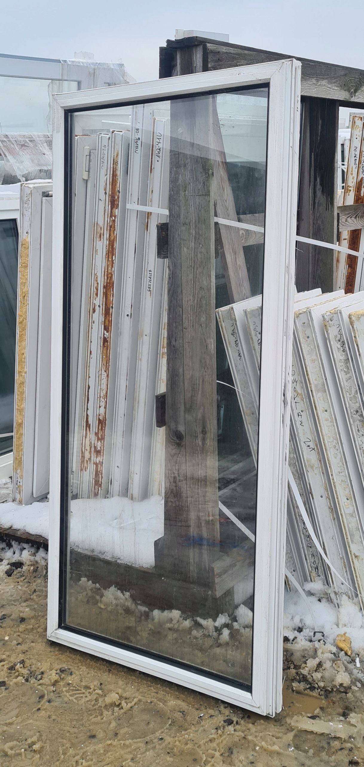 OKNA Używane 79x164 FIX OKNO KacprzaK Plastikowe PCV Lider Okna OLX