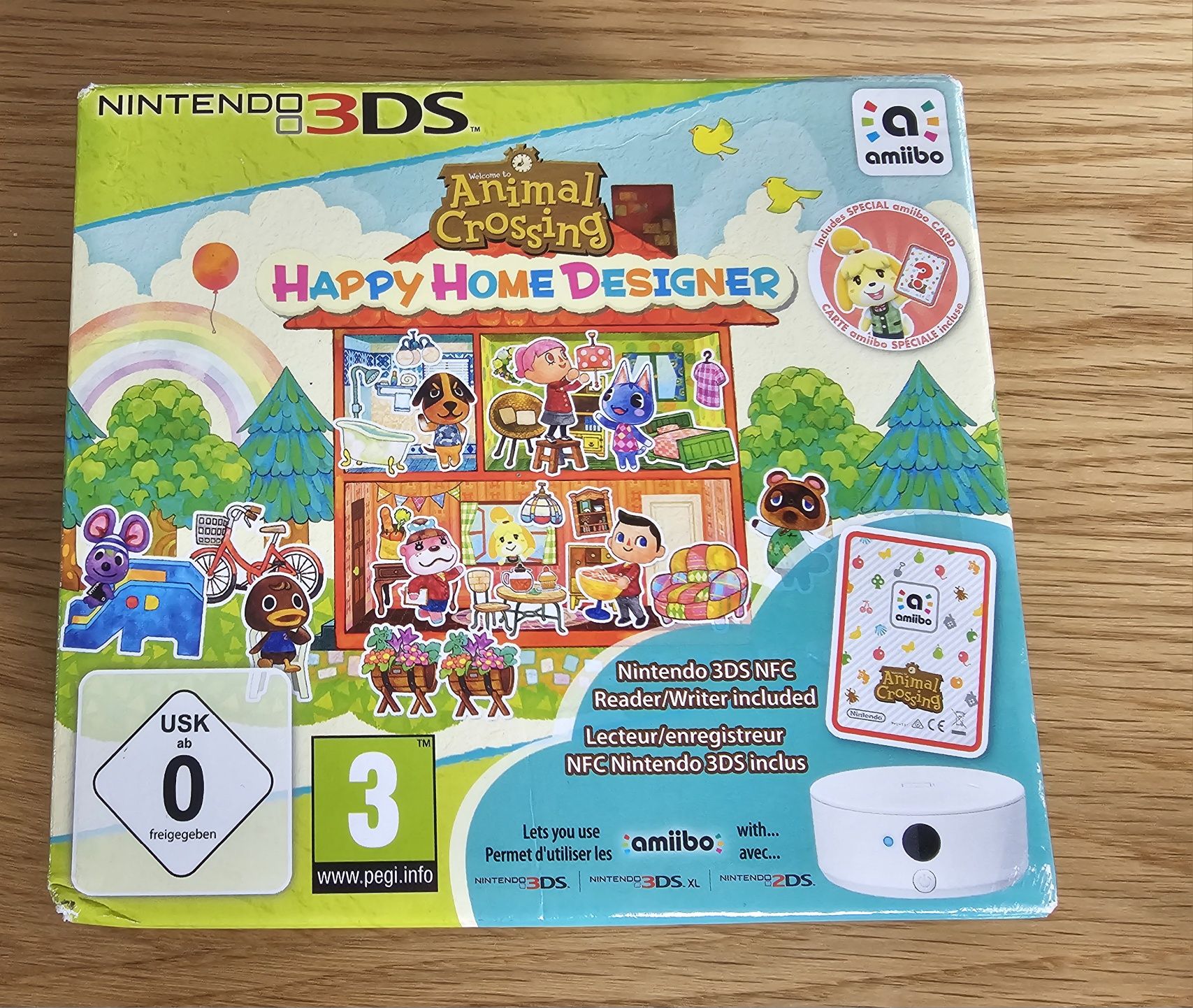 Nintendo 3DS NFC czytnik Reader/ writer z gra Animal crossing