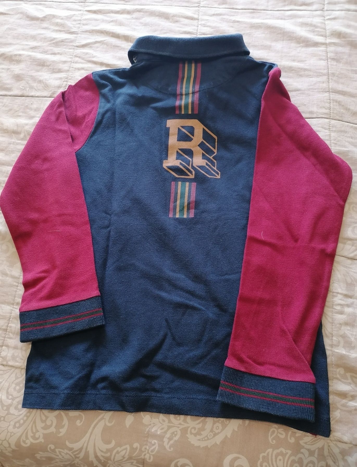 Polo mayoral 8A bicolor