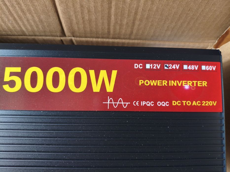 Transformador de 5000 24v para camião