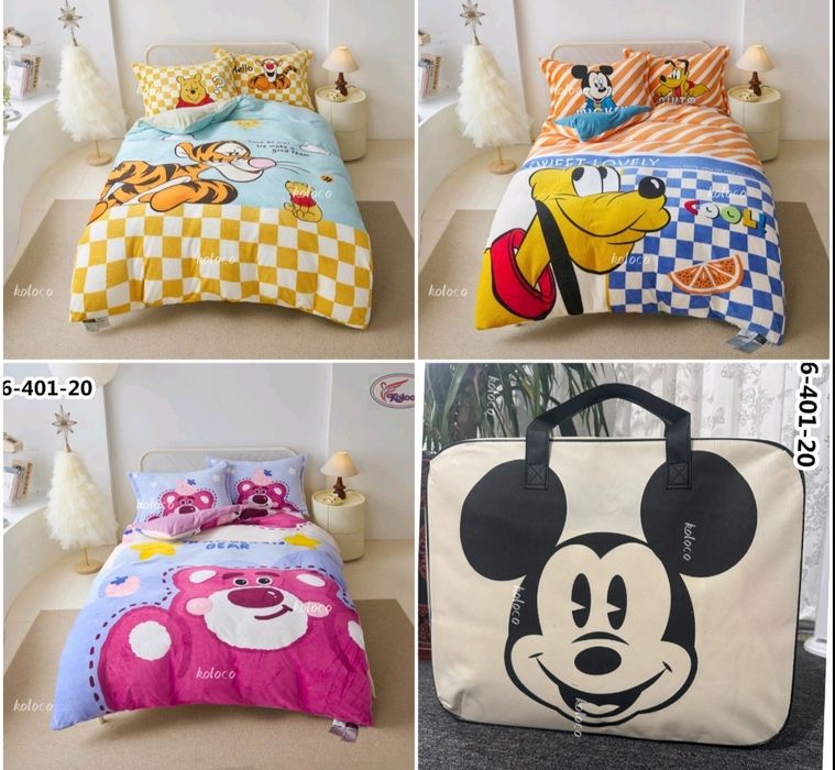 Постільна білизна. 1.5 вілюр. Тепленька постіль. Різна