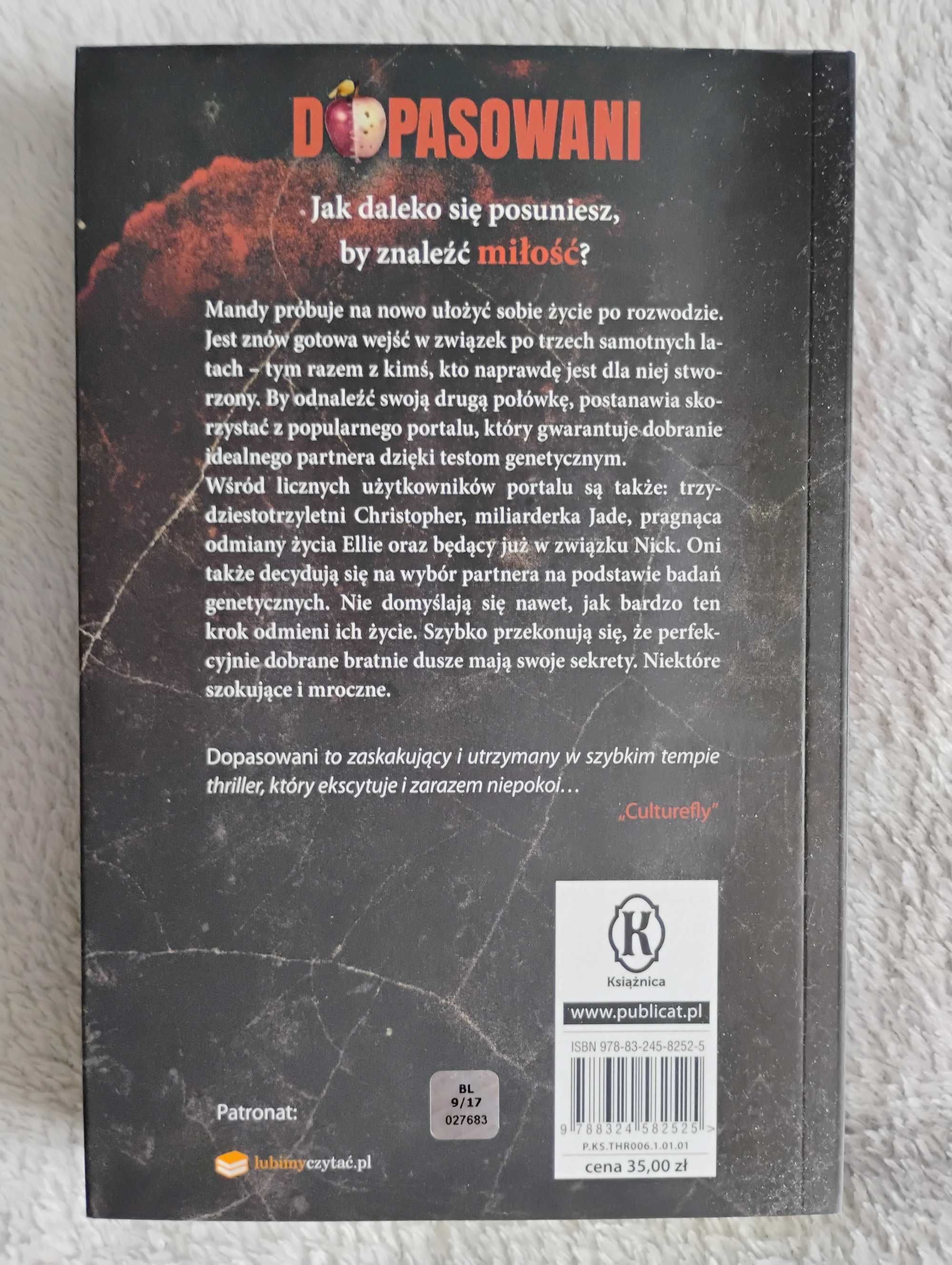 Dopasowani -  Johan Marrs