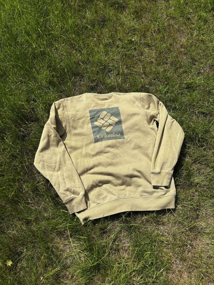Bluza Vintage Columbia Workwear Oliwka