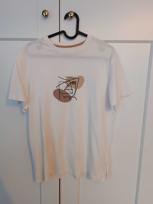 Jasny t-shirt męski Reserved rozmiar M