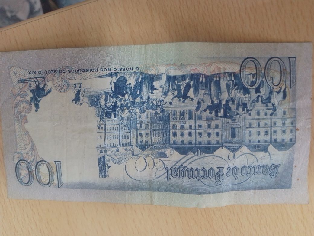 Nota de 100 escudos ouro 1871