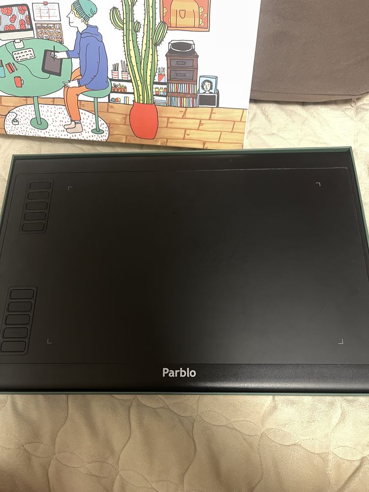 Графічний планшет Parblo A610 PLUS V2 Чорний