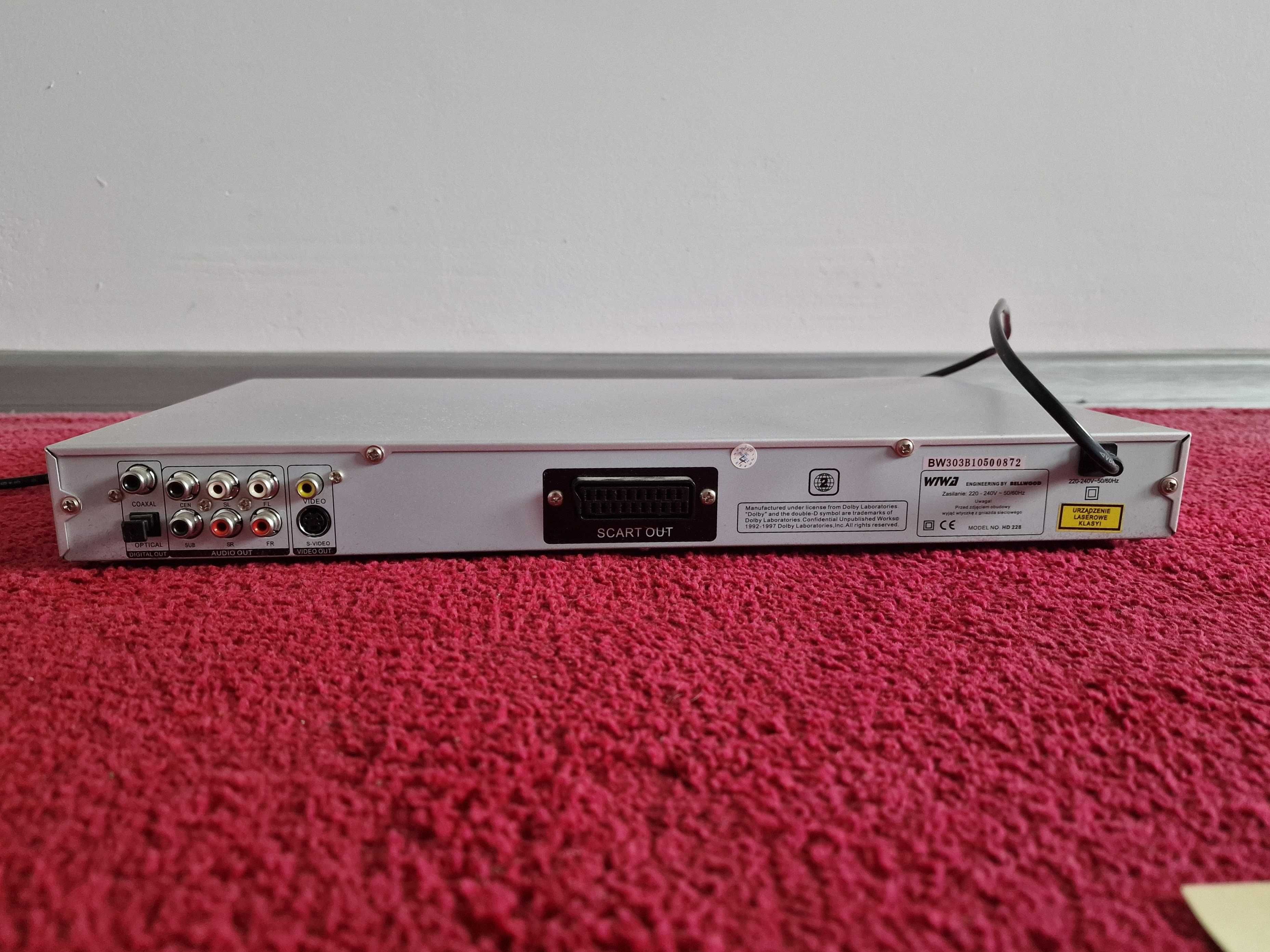 Odtwarzacz DVD Wiwa hd228