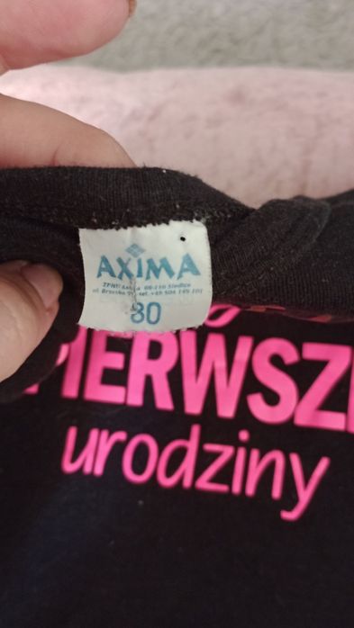 Body dziewczęce na 1 urodziny