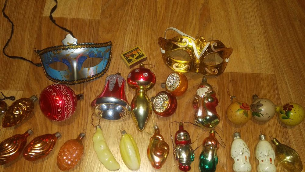 Продам ёлочные игрушки прошлого века