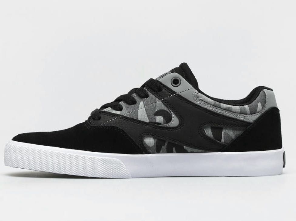 Niskoprofilowe Trampki Męskie DC Kalis Vulc S - black. Rozmiar 42