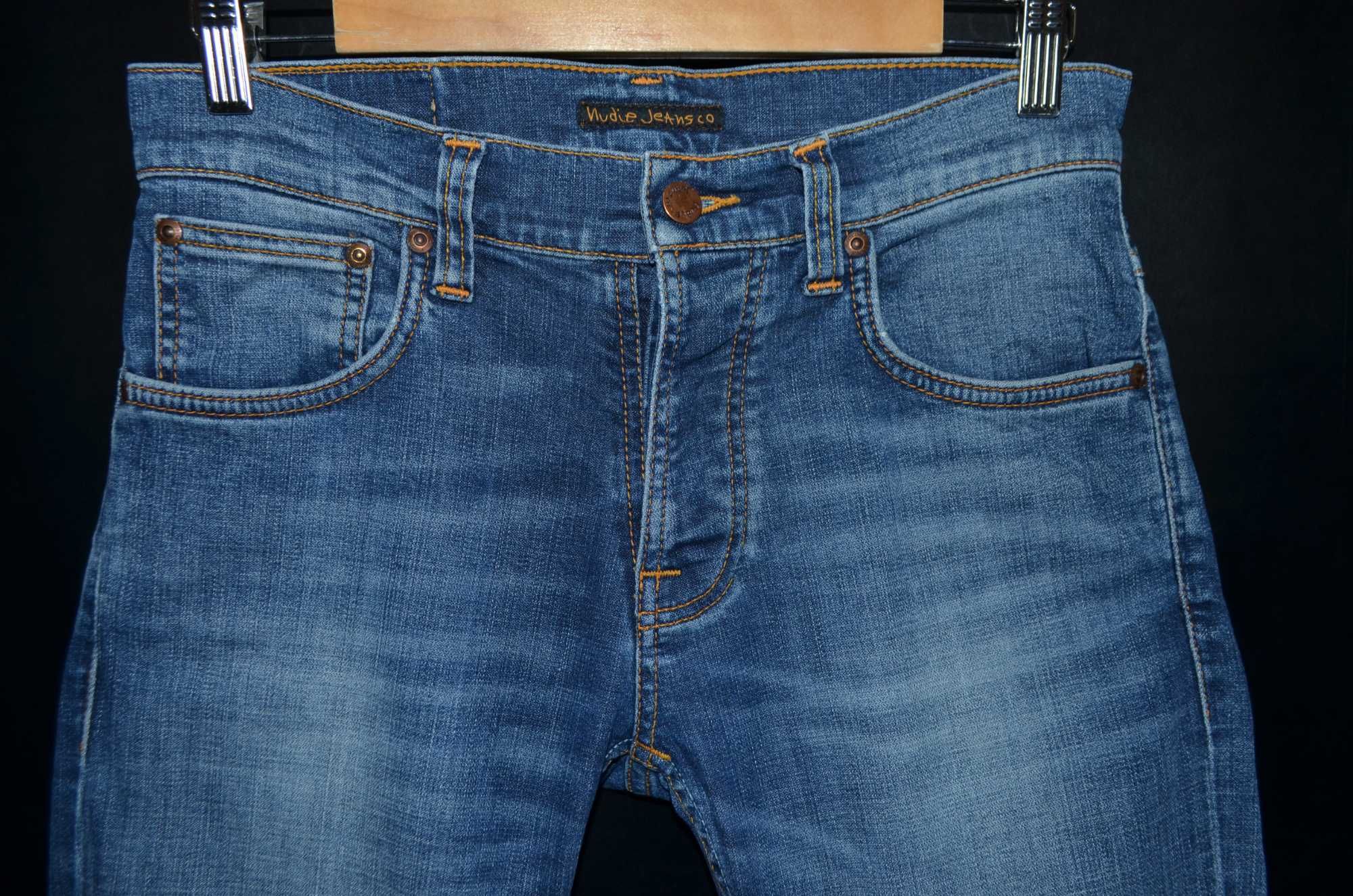 Джинсы Nudie Jeans Men Grim Tim Organic Cotton Denim Slim W 29 L 32