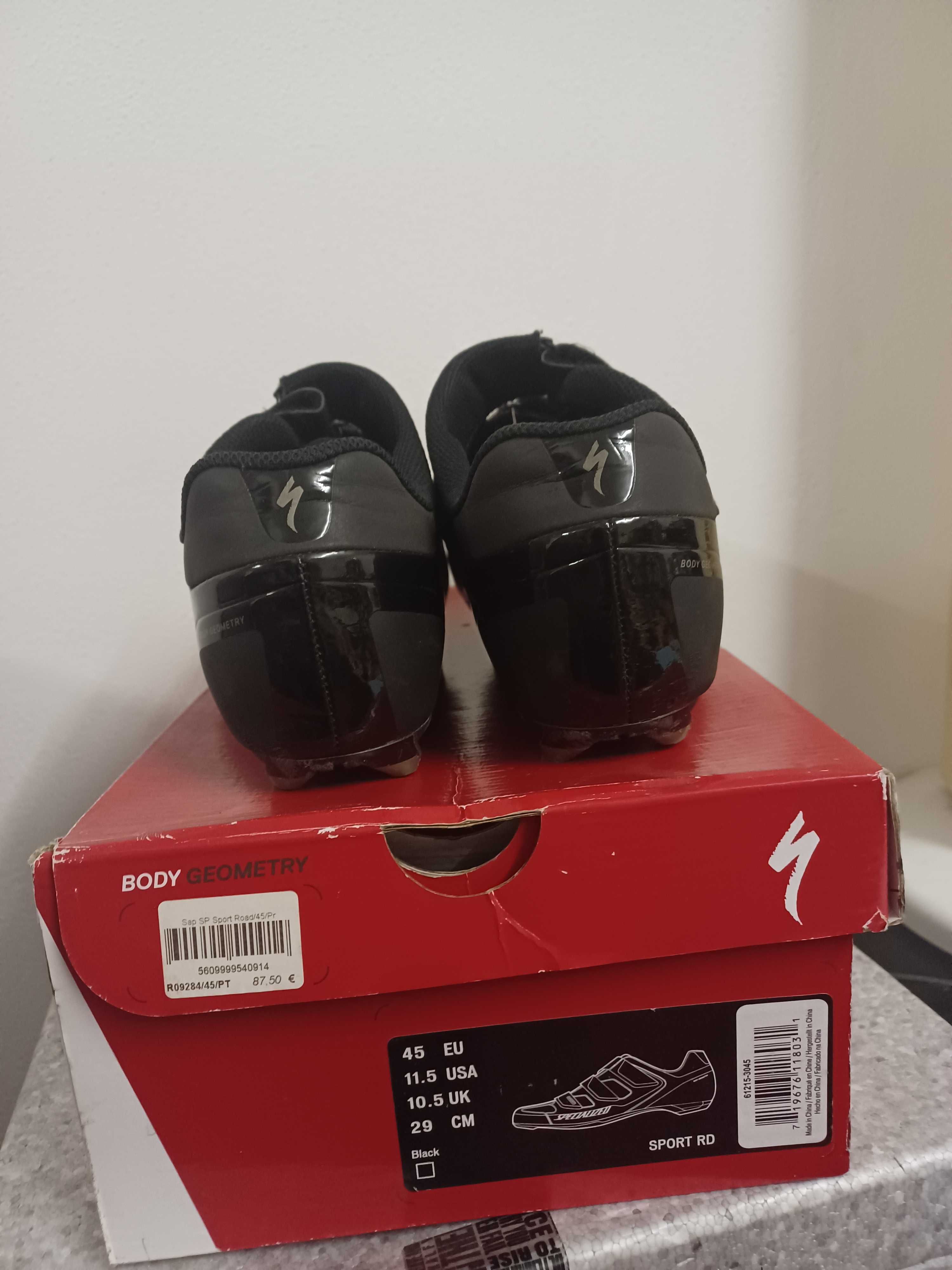 Sapatos Ciclismo Estrada Specialized RD c/ Cleats Shimano Spd