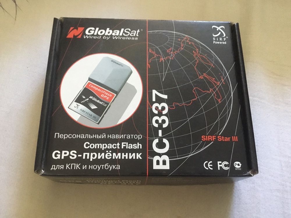 Compact Flash GPS-приёмник BC-337