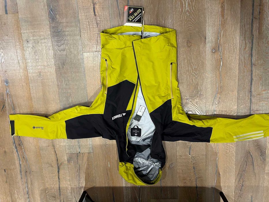 Kurtka GORE-TEX adidas TERREX GORE-TEX Pro Jacket - pulse olive roz. S
