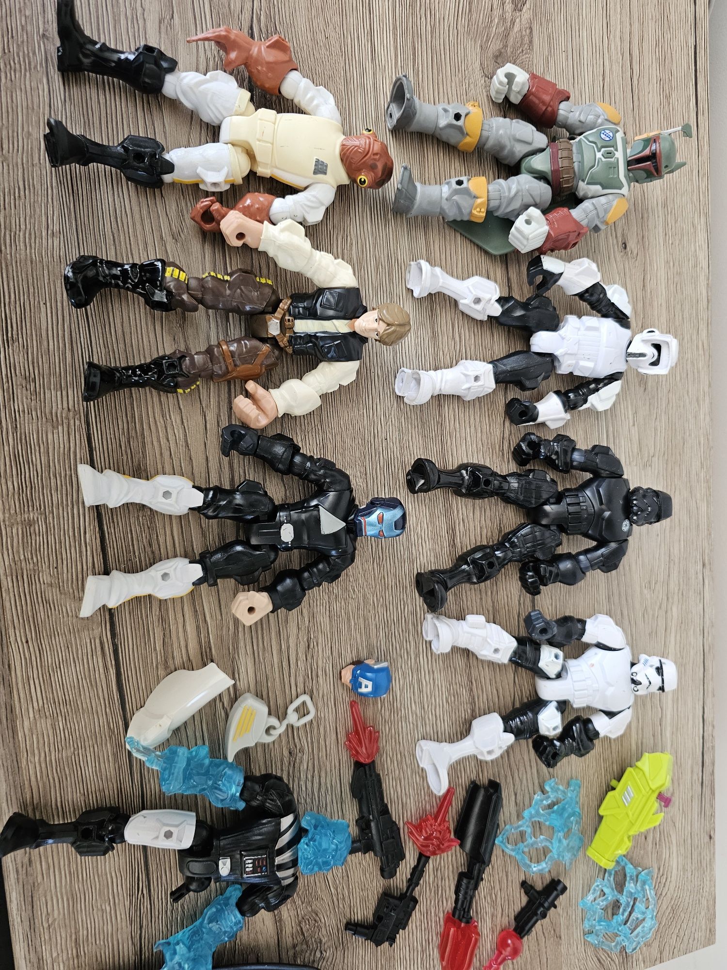 Figurka star wars zestaw figurki 15 cm rozkładane