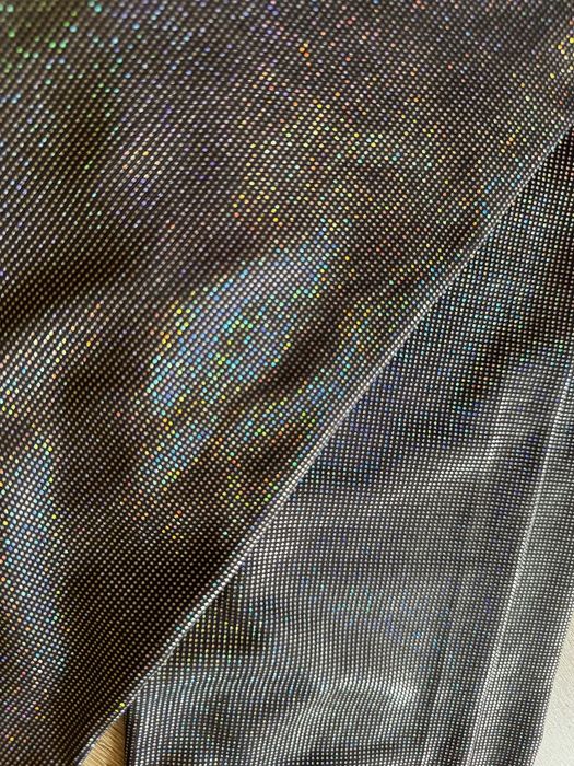 Calzedonia rajstopy legginsy holograficzne M