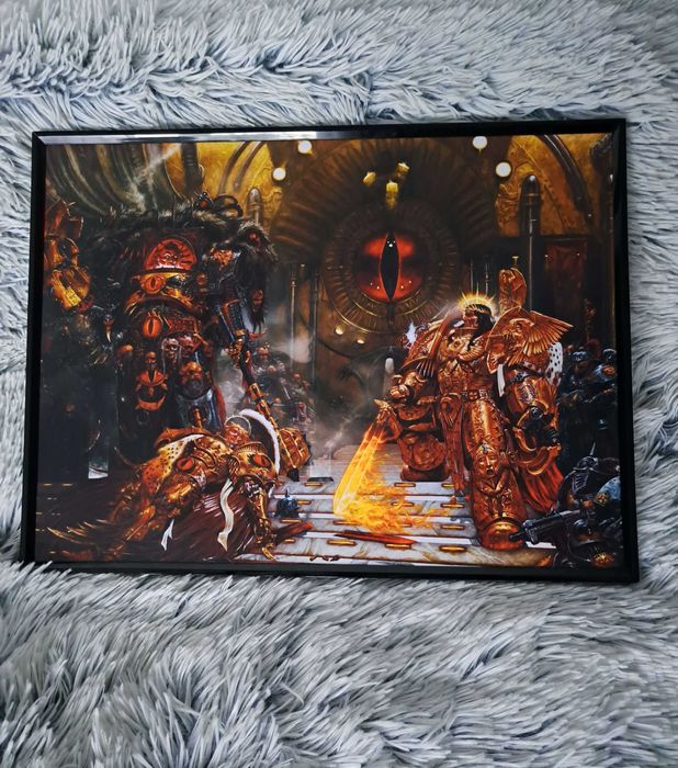 Plakat w ramce Warhammer 40K Herezja Horusa Plakat Obraz Ramka