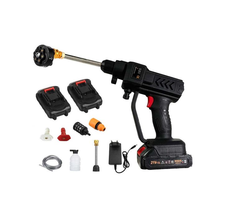 BEZPRZEWODOWA MYJKA Ciśnieniowa 60 Bar 300W 5 W 1 Z Akumulatorem