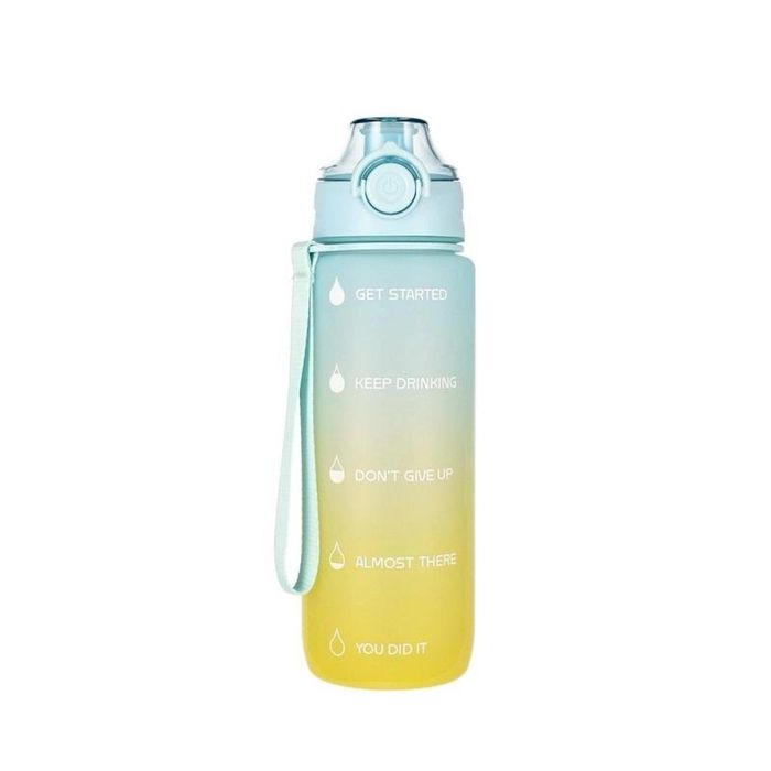 Bidon 750ml Green Blue STARPAK folia,105x253 mm