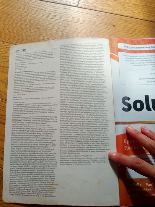 Podręcznik Solutions Gold Upper-Intermediate Student's book