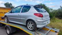 Szyby szyba części  drzwi fotele Peugeot 206