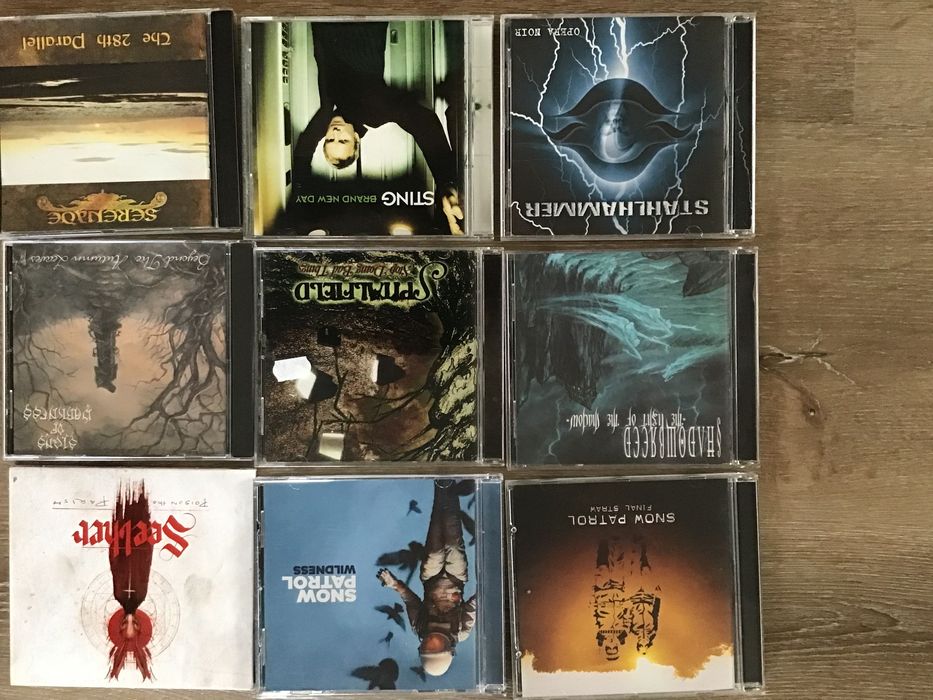 CDs metal rock, letra S + T Actualizada 1,5€