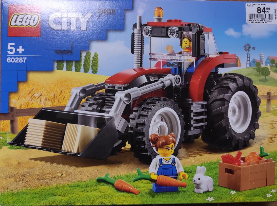 LEGO CITY 60287 traktor NOWY Fabrycznie nowy