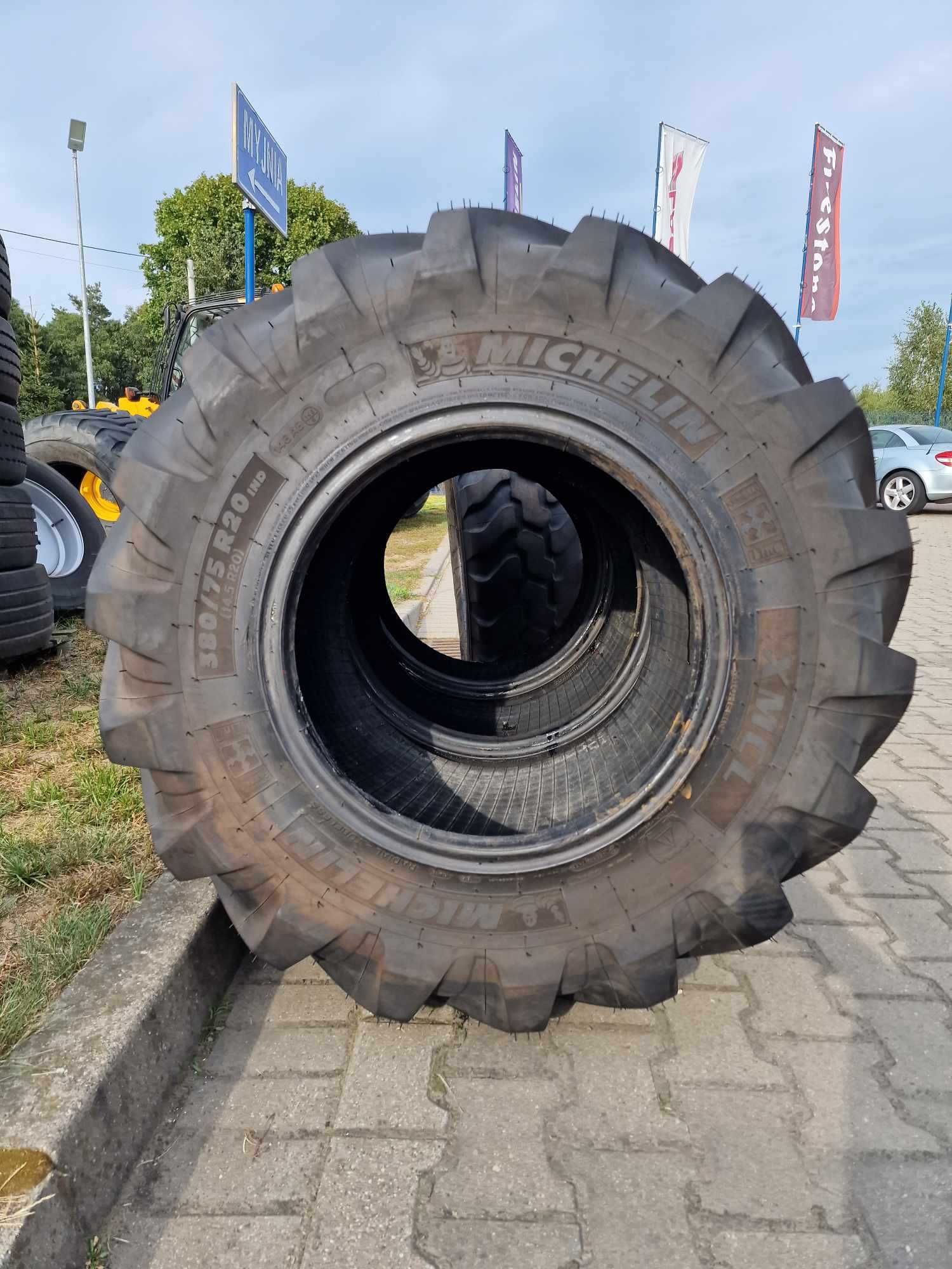 Opony 380/75r20  14,5r20 IND MICHELIN  XMCL