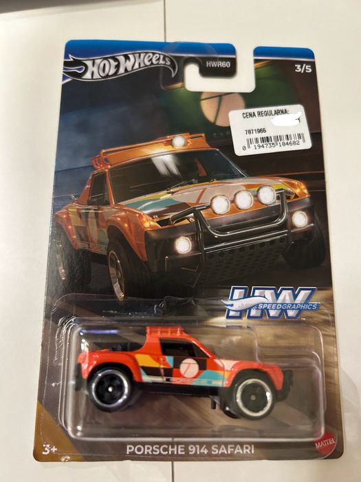 HOT WHEELS Porsche 914 Safari Speed Graphics Premium 1:64