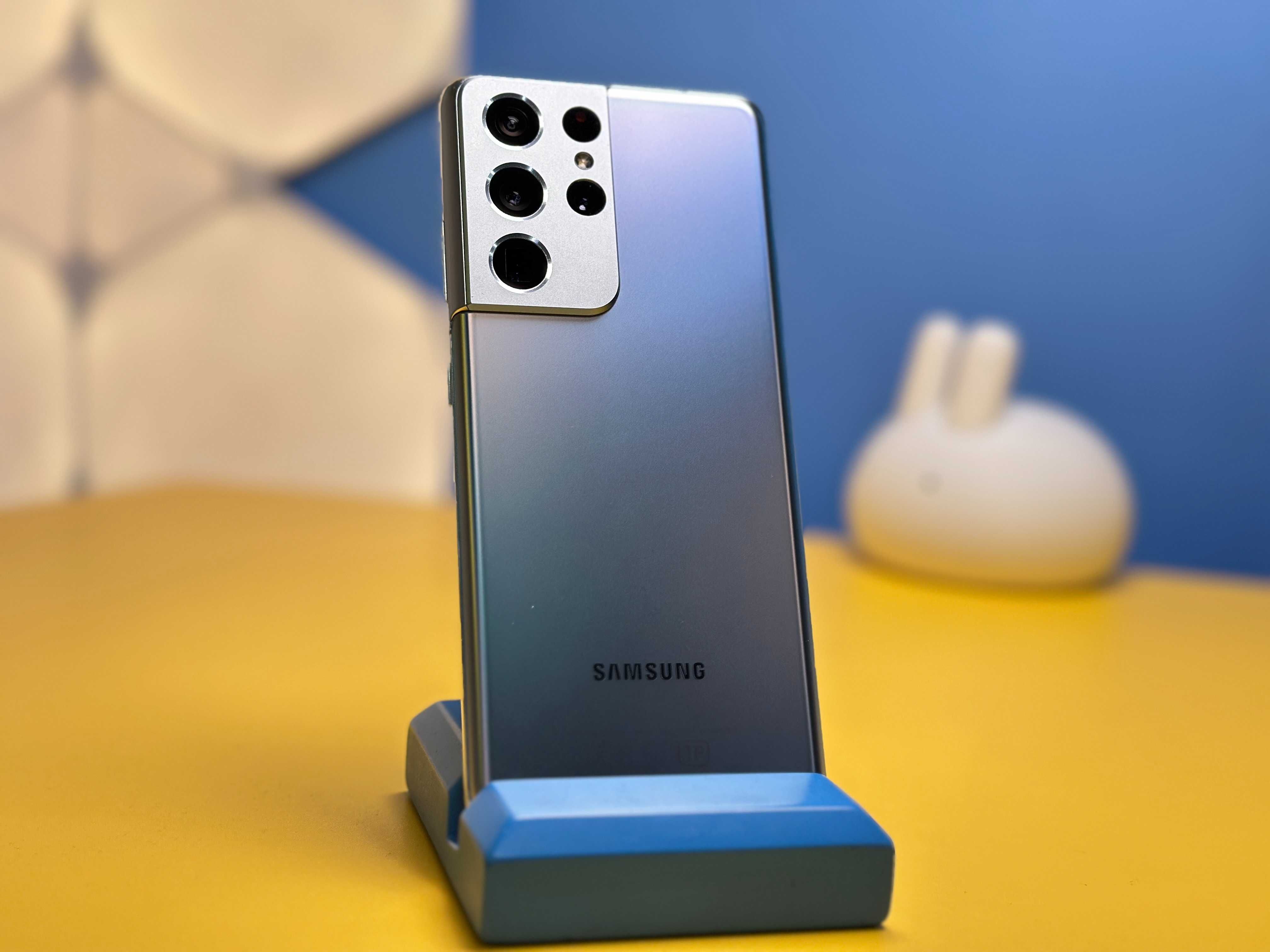 Смартфон Samsung Galaxy S21 Ultra 5G 12/256GB (136643) Б/У З ГАРАНТІЄЮ