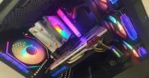Продам ПК Ryzen 5 5500 | 32 Gb DDR4 3200Mhz | RX580 8Gb | NvMe | RGB