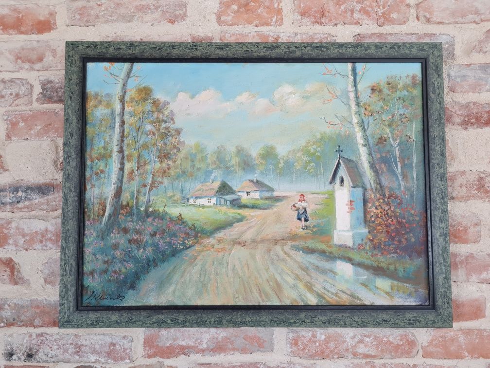 Jerzy Kluźniak obraz olejny