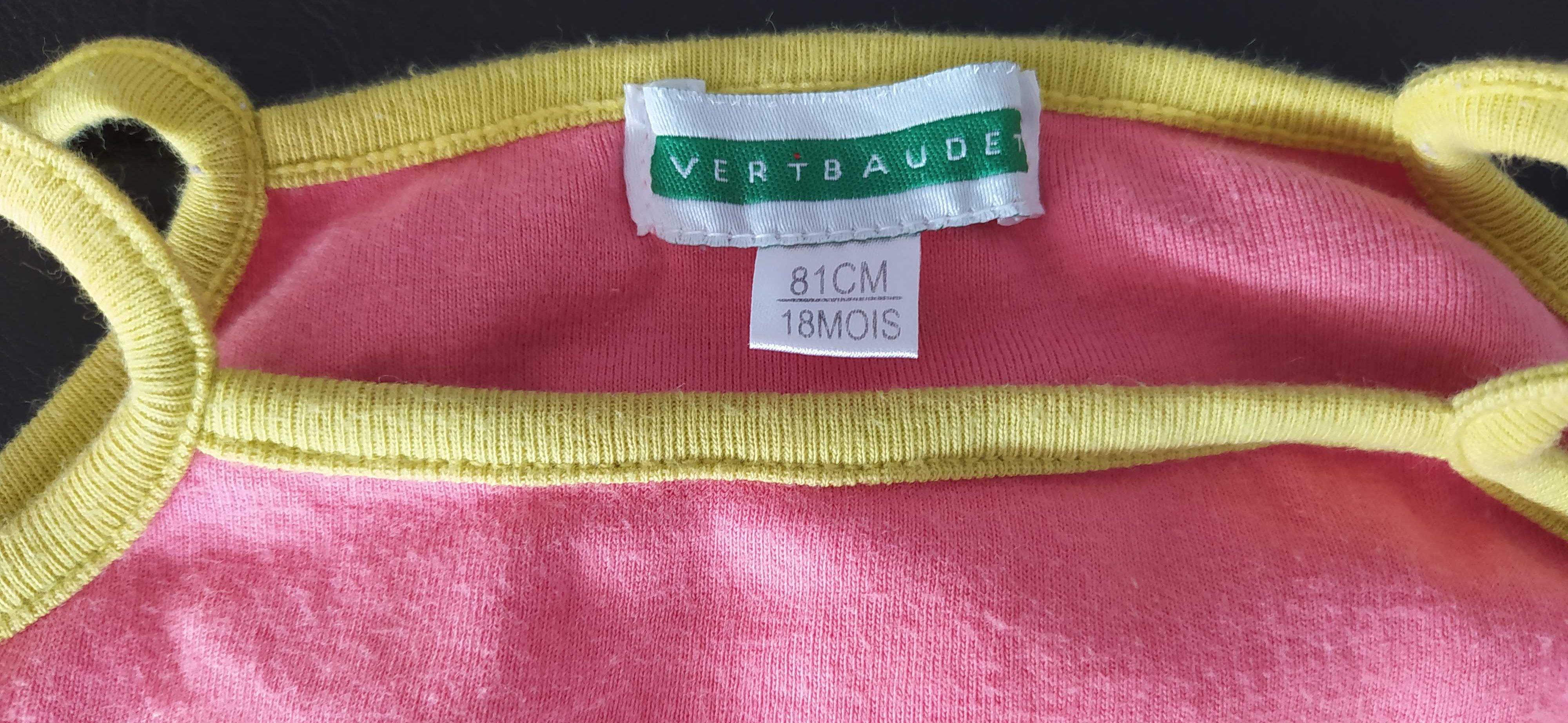 Vestido Vertbaudet - 18 meses