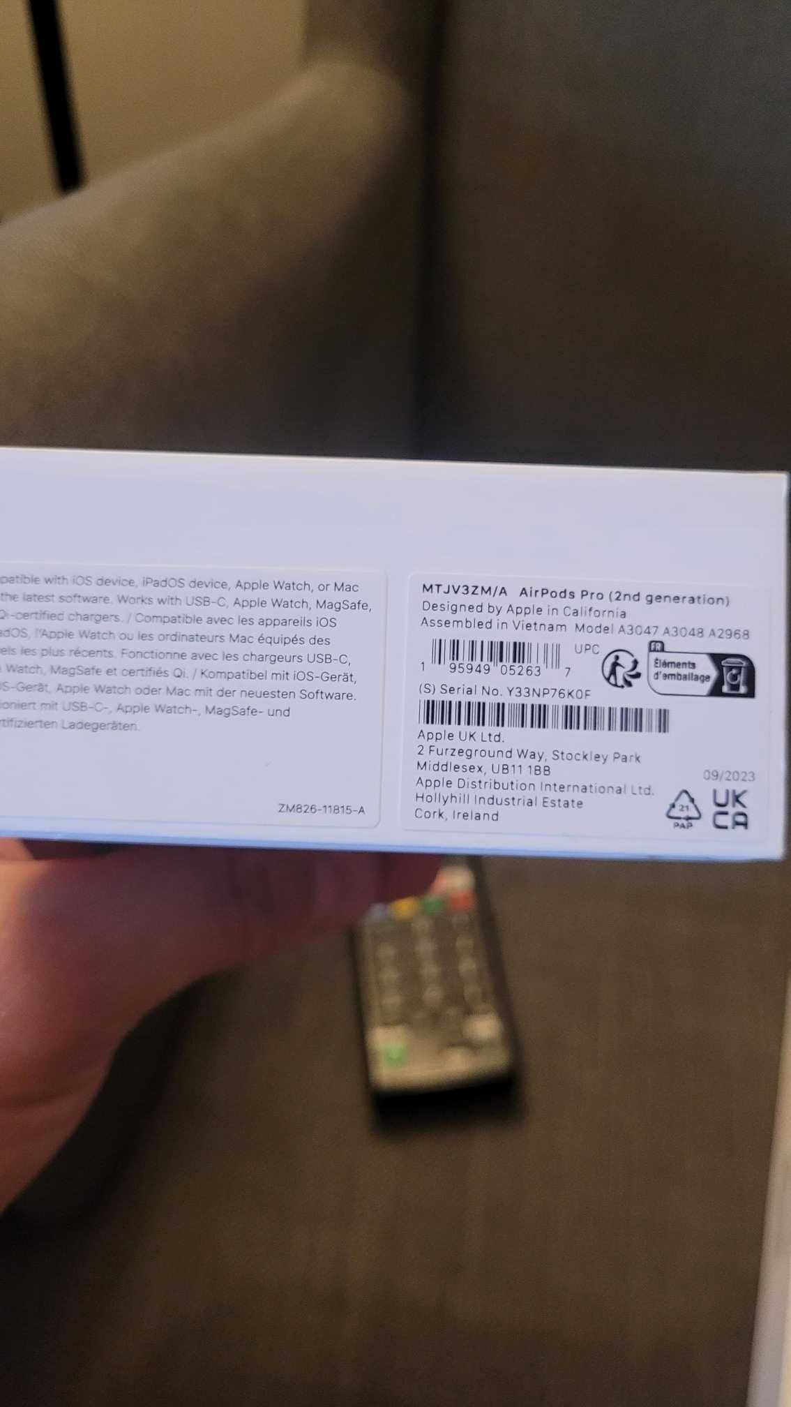 Iphone 16 pro+słuchawki airpods pro2 . Nowe nierozpakowane.
