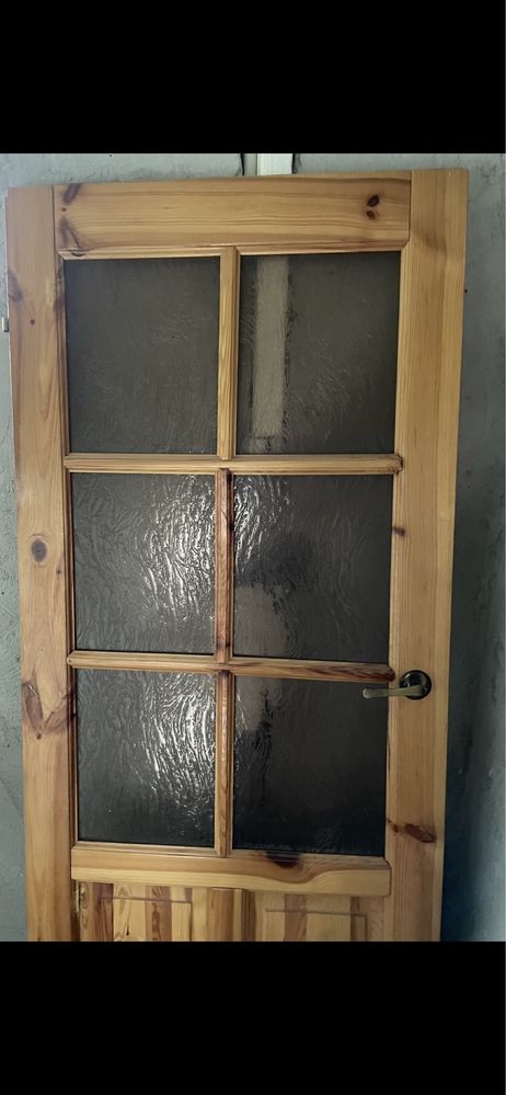 Drzwi drewniane wewnetrzne bardzo solidne