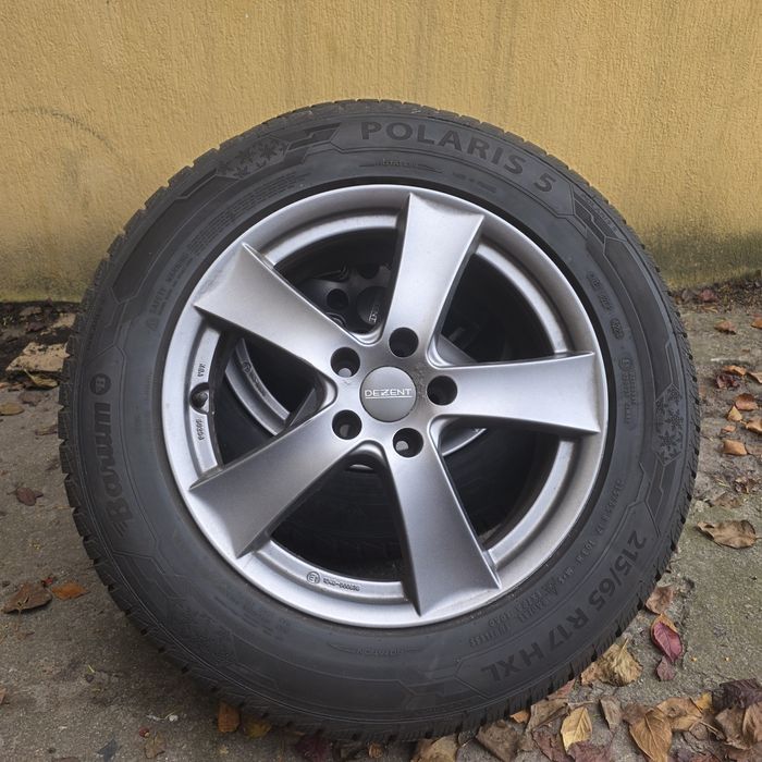 Koła zimowe 215/65r17 Audi Q2 , Q3, Q5 VW tiguan , t-roc , passat,