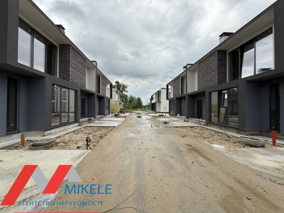 Без % Дуплекси на Березі Дніпра Котеджне містечко 112 м2/140м2