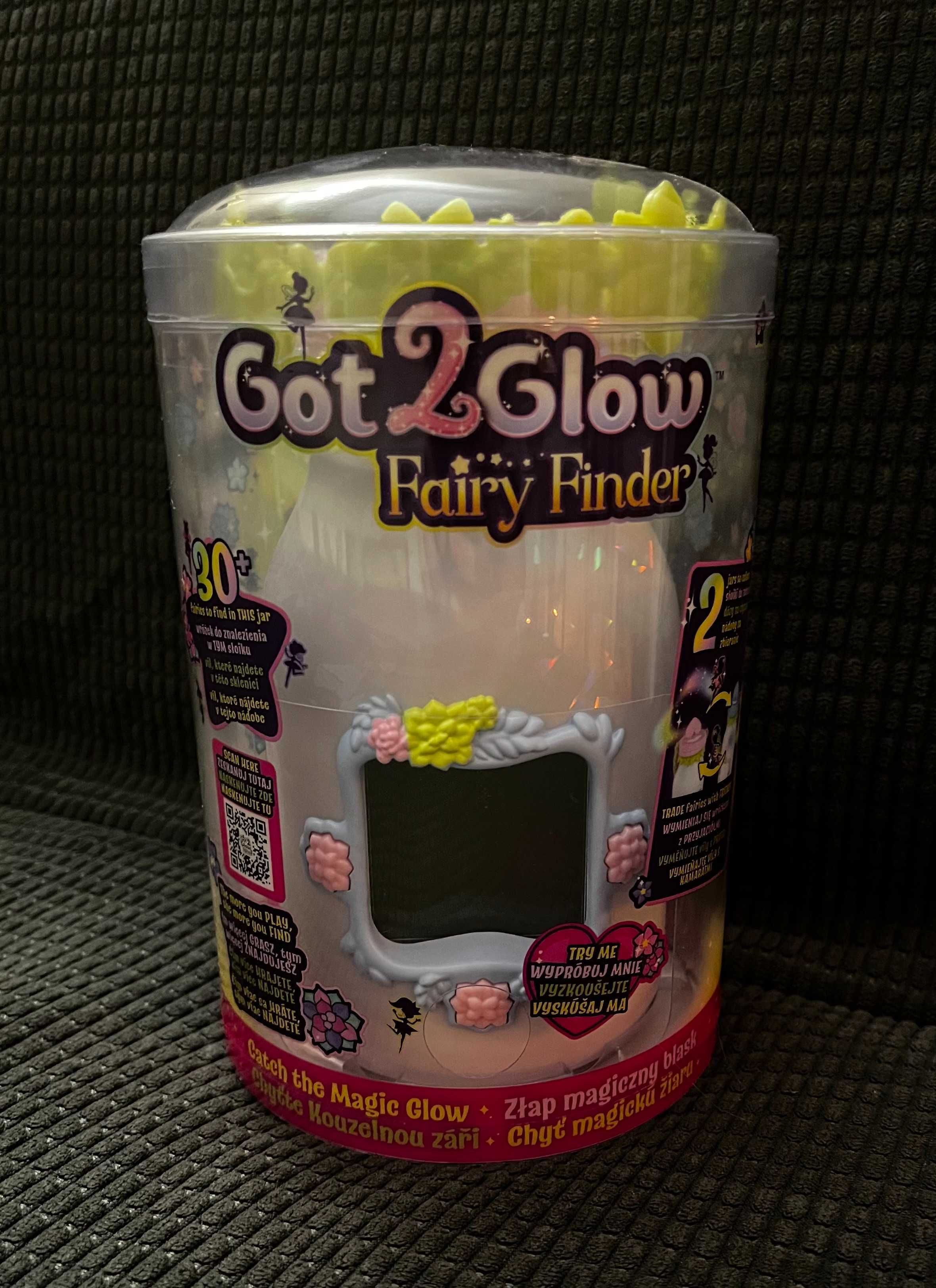 Tm Toys Fairy Finder Magiczny słoik do łapania wróżek różowy