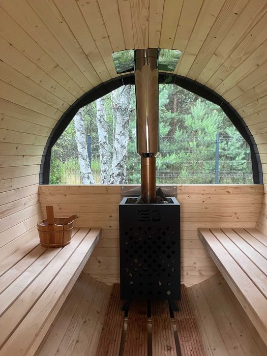 Domek do wynajęcia zalew Ostrowy balia sauna cisza Dom na krańcu lasu