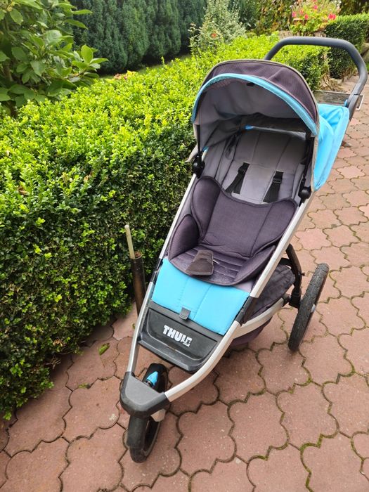 Wózek Thule do biegania terenowy Urban glide blue  jogging spacerówka