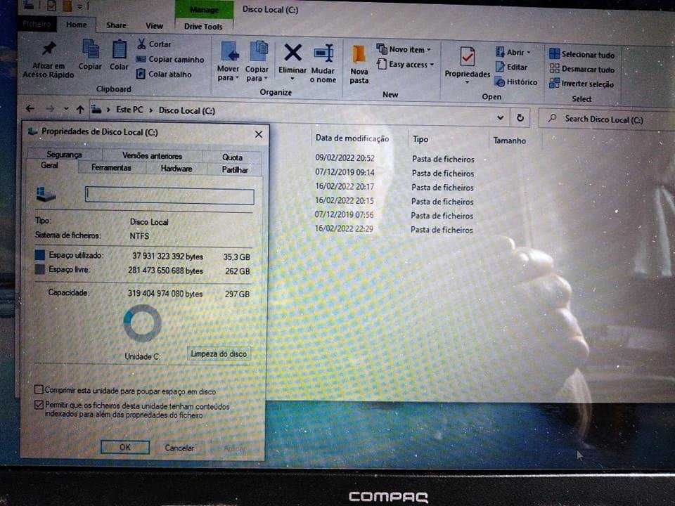 Portátil Compaq CQ58