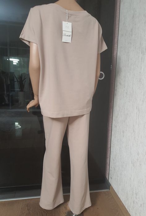 Прогулочный костюм большой размер спортивный костюм спорт шик