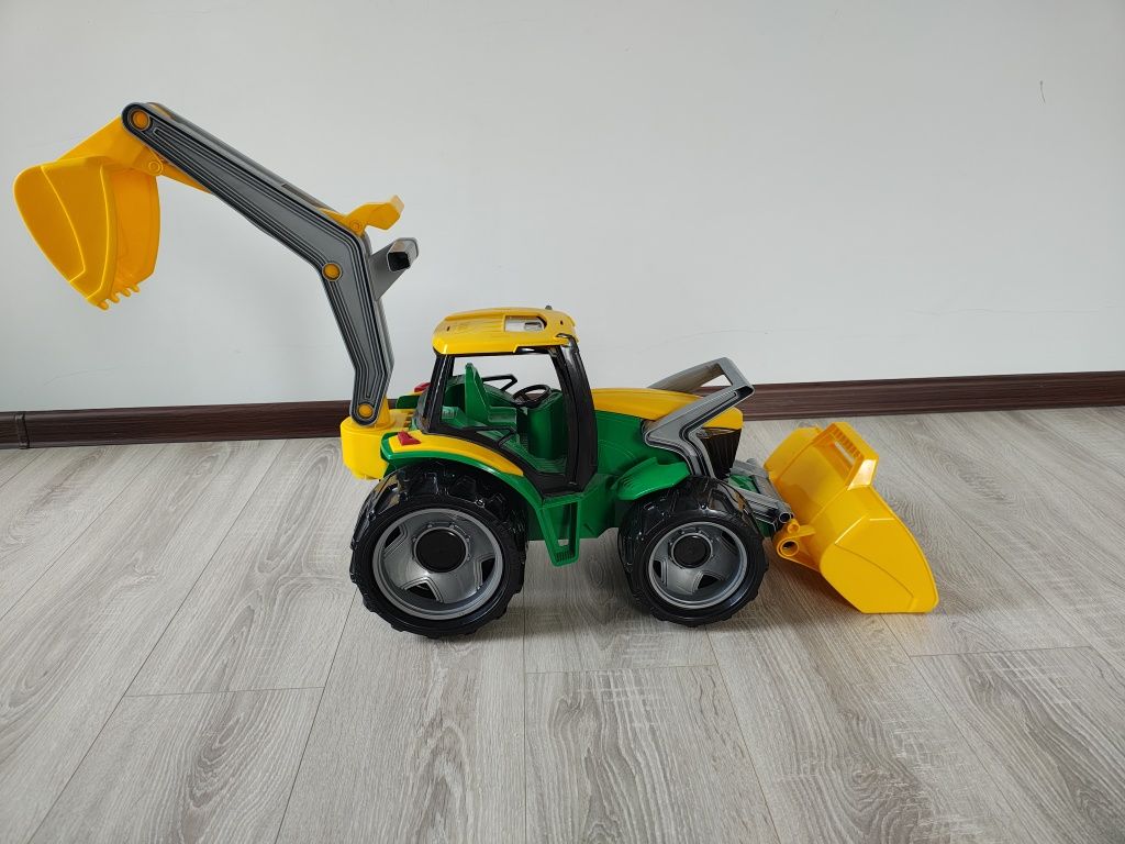 Duża koparka traktor dla dzieci