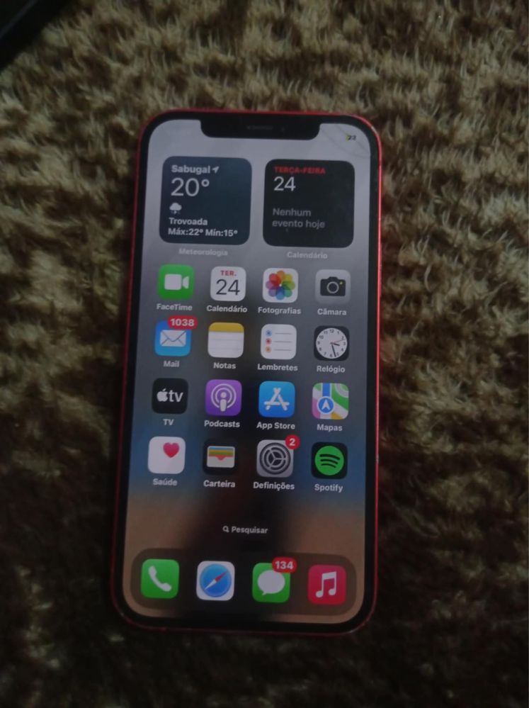 Iphone 12 64gb vermelho