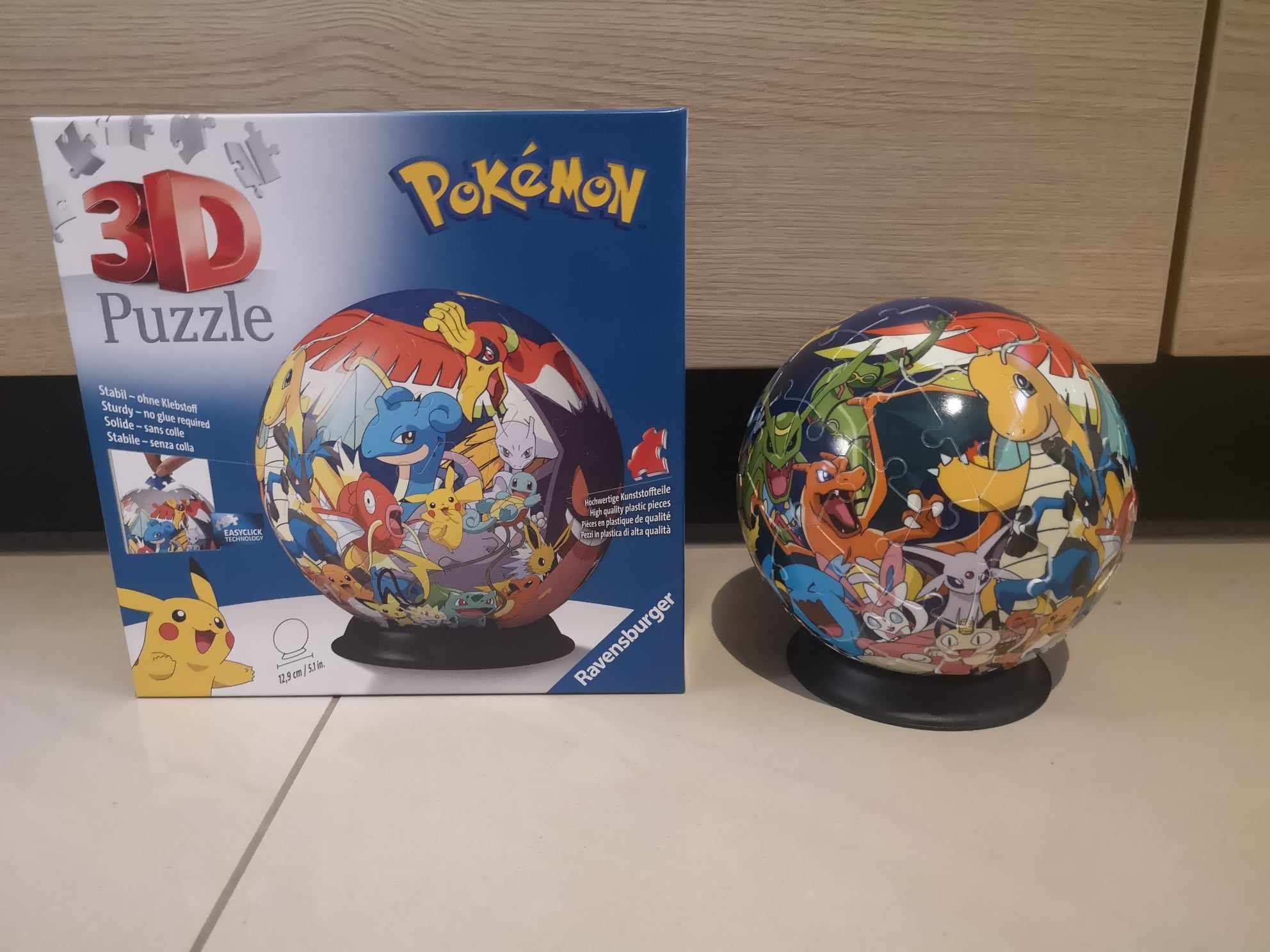 Puzzle 3D pokemon
